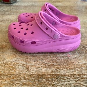 Crocs (girls) platform